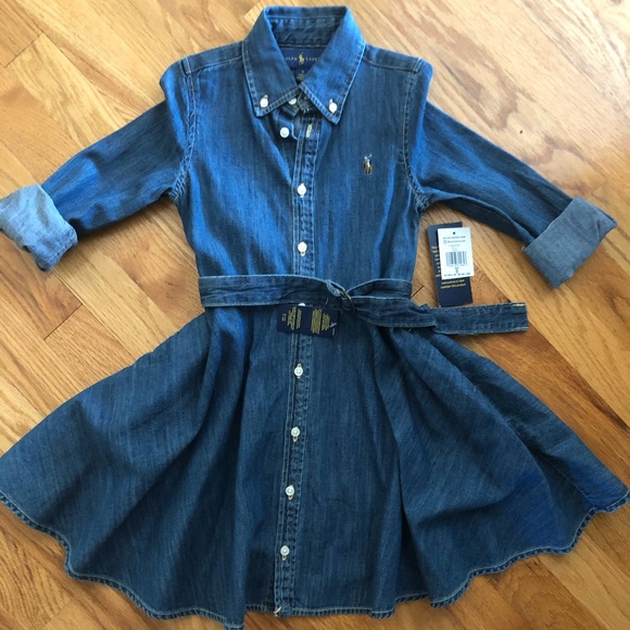 Ralph Lauren Other - Girls Ralph Lauren Denim Dress